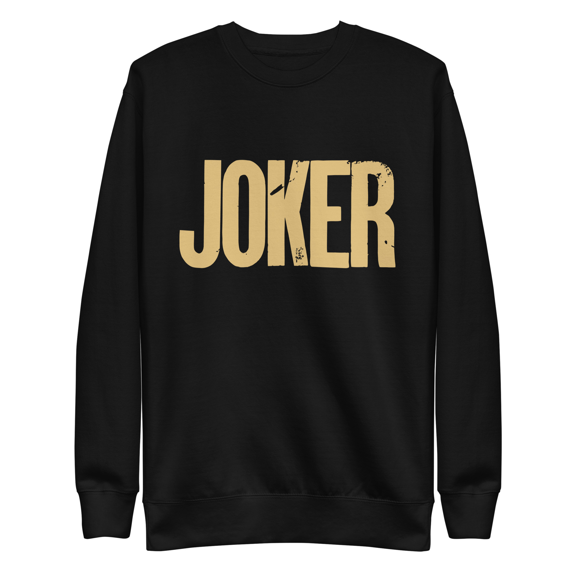 Buy a warm sweatshirt with Joker print